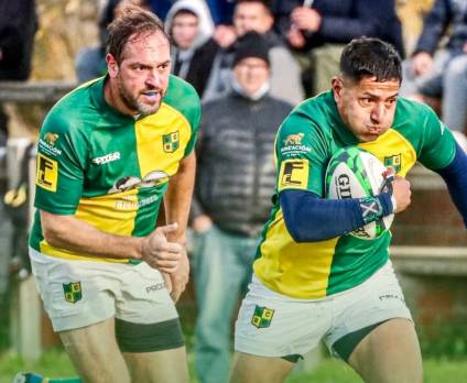 Las Cañas cayó por goleada ante el puntero en la Segunda de rugby